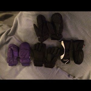Children’s assorted gloves and mittens